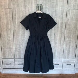 J. Crew Elena Shirt-dress‎ In Cotton Poplin